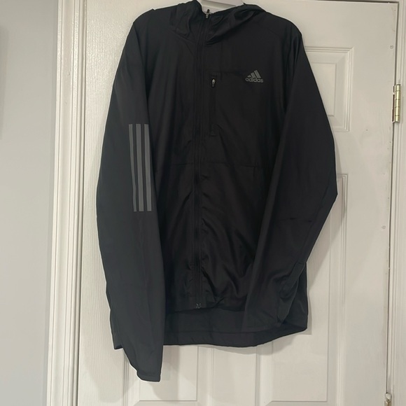 Adidas Own the run jacket. Large like new - Picture 1 of 7